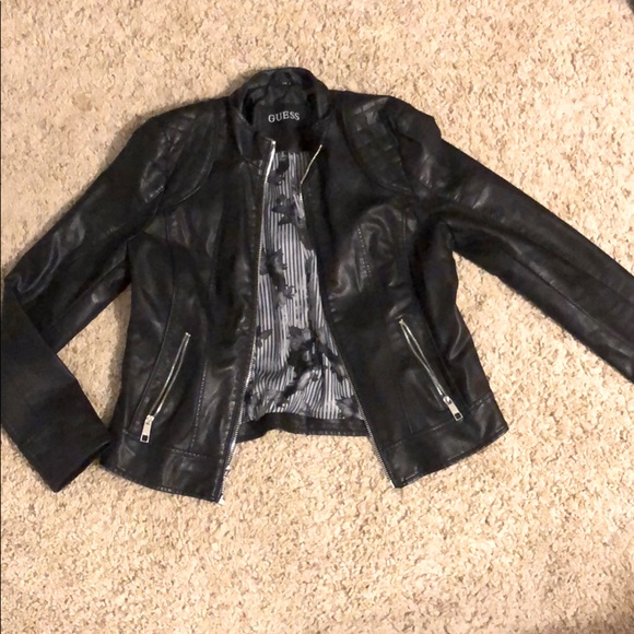 Guess Jackets & Blazers - Black Guess Jacket